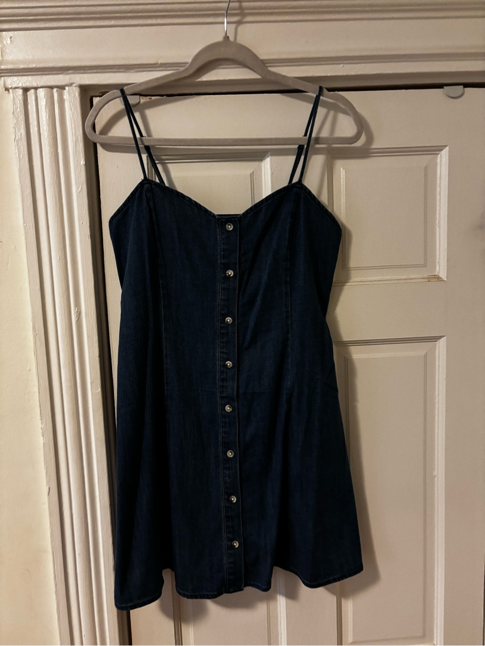 Z Supply Light Blue Denim Mini Dress - Small - Picture 3 of 4